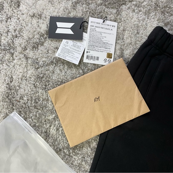 Artist-Made Collection By BYS Mens Size Medium Black Army Jogger Pants With Tags - Picture 4 of 16